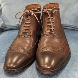 Vintage Foundry Co. VF1196 Leather Ankle boots (EUC)